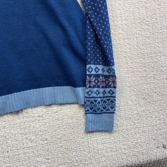 Disney Lilo & Stitch Holiday Ugly Stichmas Christmas Knit Sweater Women L Read* - Picture 14 of 16